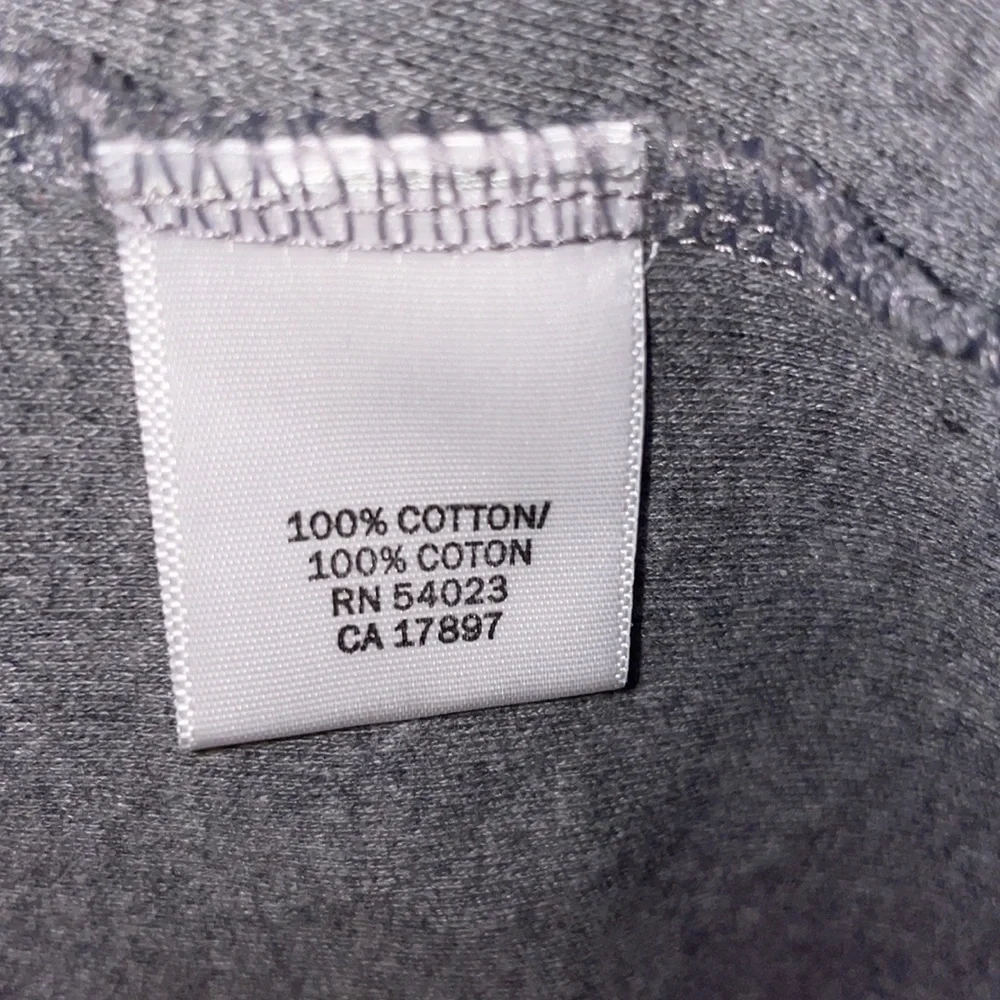 Banana Republic Mens Quarter Zip Sweater Sweatshirt Gray L Long Sleeve